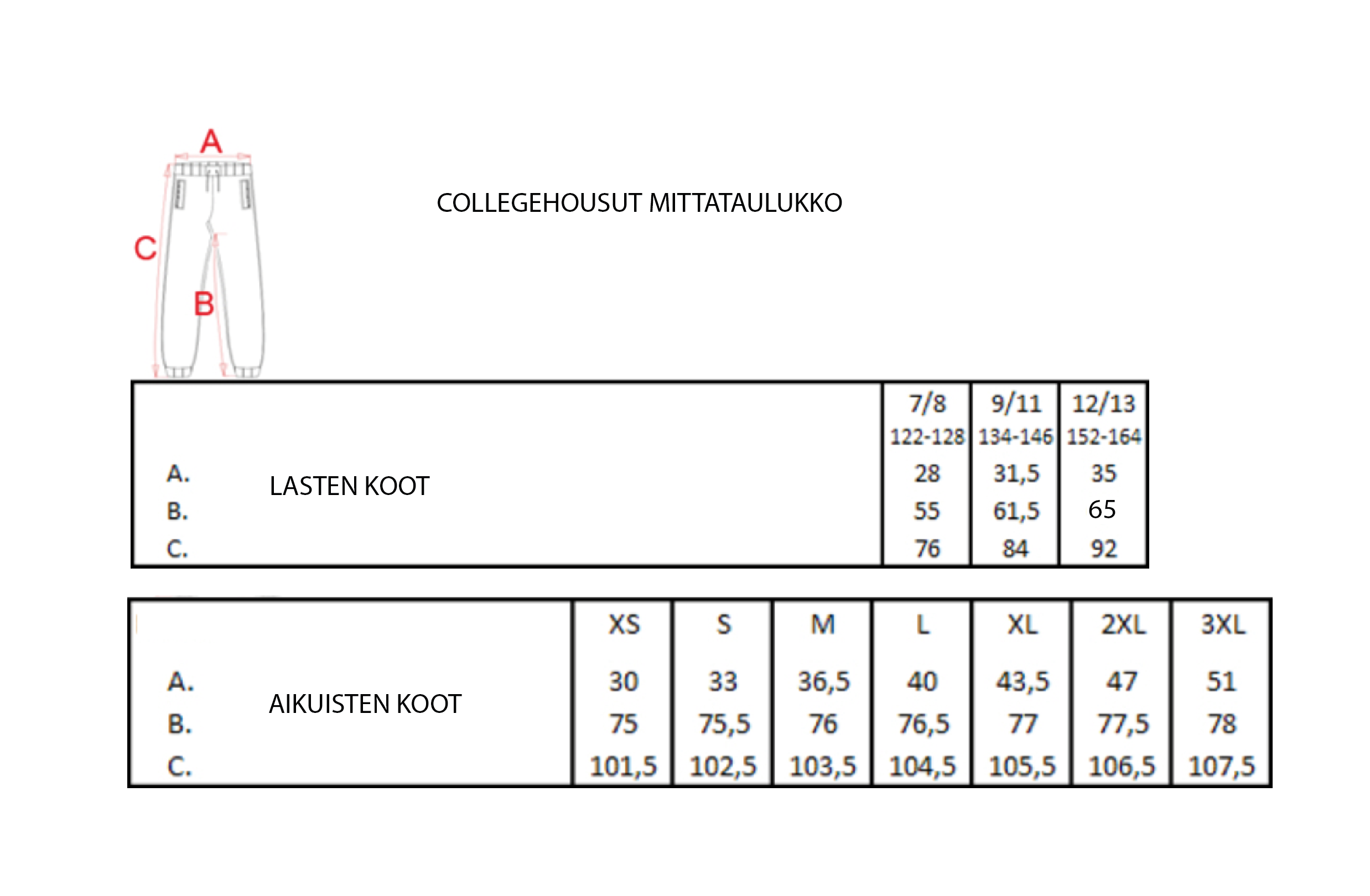Collegehousut HangBLK /musta - Image 3