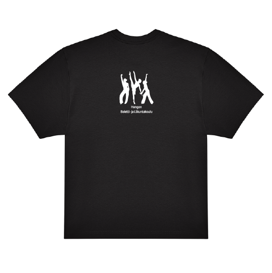 Oversize T-paita Unisex HangBLK /musta