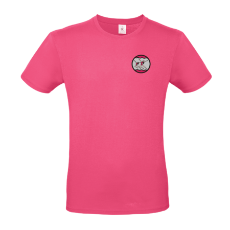 Puuvilla T-paita Pyhtään NV /pinkki
