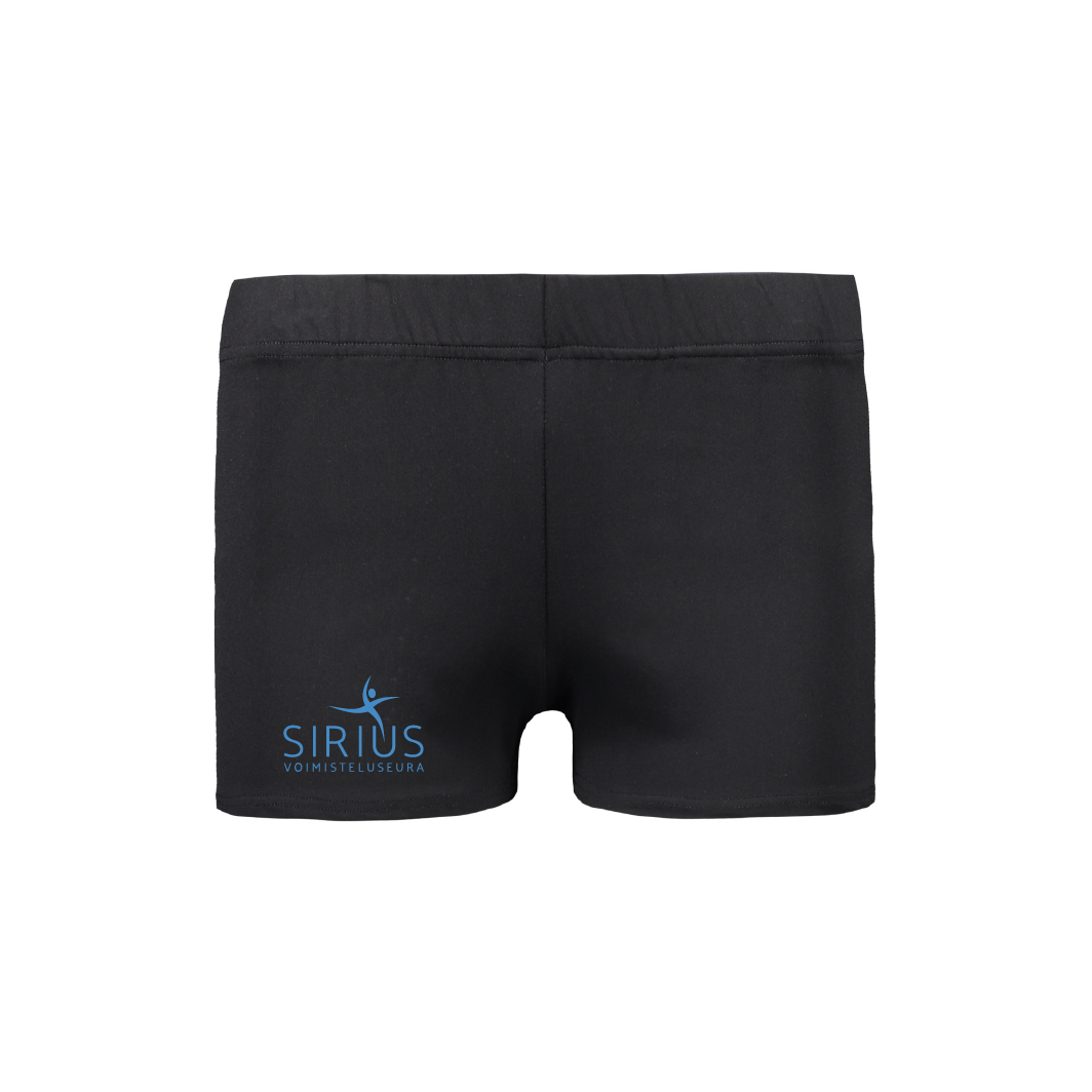 SPLIT minishortsit Sirius /musta